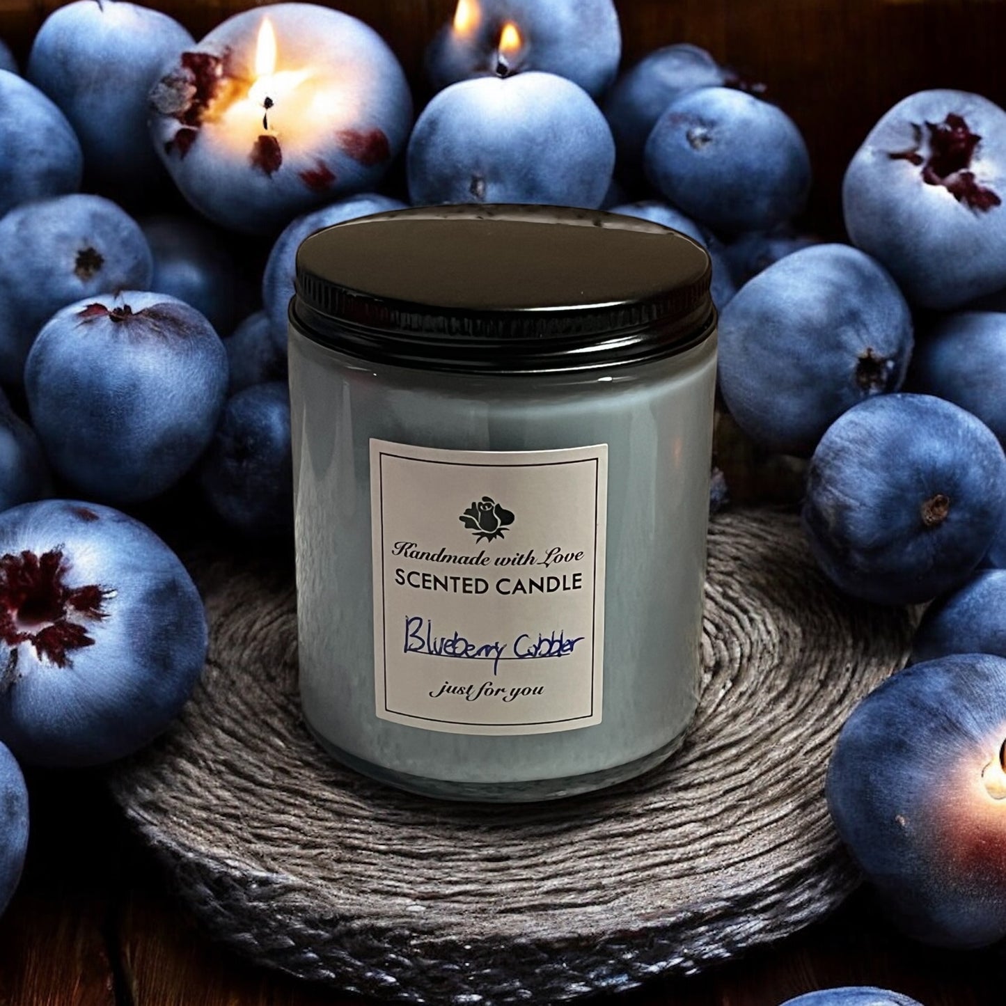 Blueberry Cobbler Container Candle