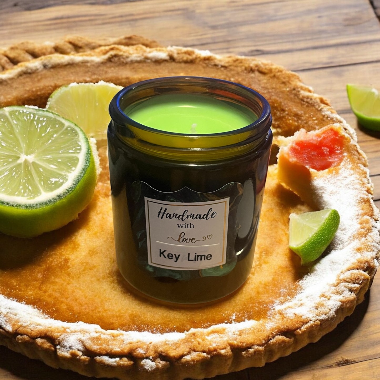 Key Lime Pie Container Candle