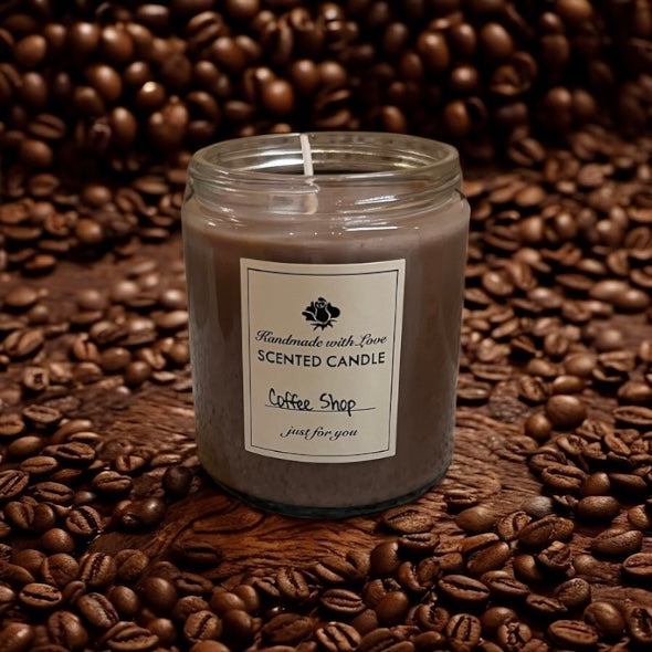Coffee Shop Container Candle