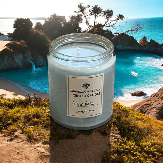 Ocean Rose Container Candle