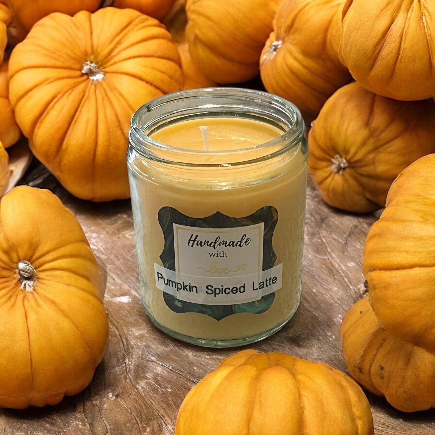 Pumkin Spice Latte Container Candle