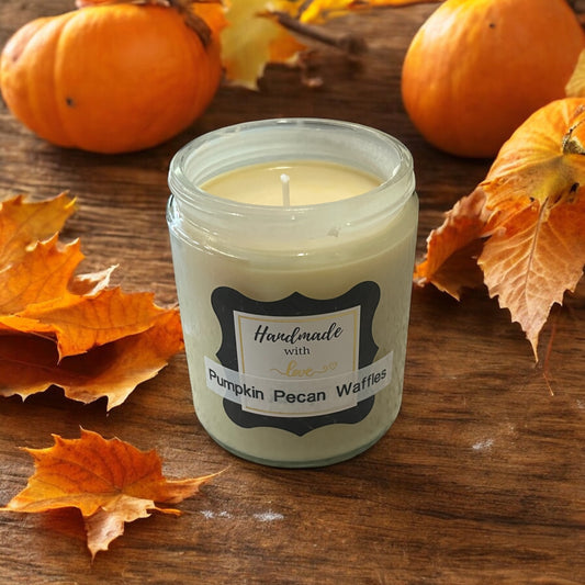 Pumkin Pecan Waffles Container Candle