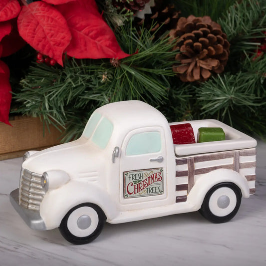 White Christmas Truck Wax Warmer